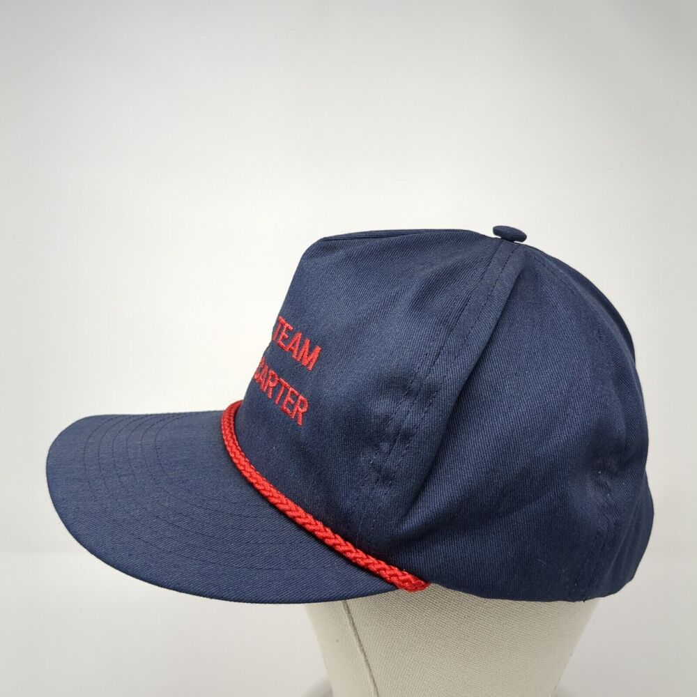 Team Carter Snapback Rope Hat Blue One Size Adjustable Embroidered - Picture 3 of 9